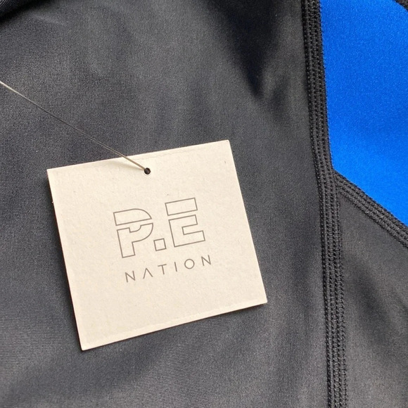 P.E. Nation NWT The Substitute High Rise Colorblock Leggings Plus Size - Picture 13 of 13